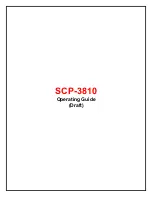 Sanyo Sprint SCP-3810 Operating Manual preview