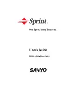 Preview for 1 page of Sanyo Sprint VM4500 User Manual