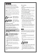 Предварительный просмотр 2 страницы Sanyo SPW - 483GY8 Installation Instruction