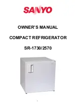 Preview for 1 page of Sanyo SR-1730 Owner'S Manual