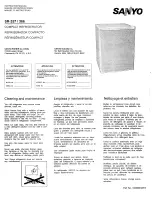 Предварительный просмотр 1 страницы Sanyo SR-257 Instruction Manual