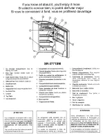 Preview for 2 page of Sanyo SR-3770S Instruction Manual