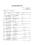 Preview for 2 page of Sanyo SR-4800W - Commercial Solutions Freezerless Compact Refrigerator Service Parts List