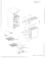 Preview for 7 page of Sanyo SR-4800W - Commercial Solutions Freezerless Compact Refrigerator Service Parts List