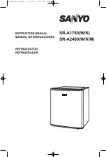 Sanyo SR-A1780W Instruction Manual preview