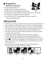 Предварительный просмотр 3 страницы Sanyo SR-S701THW Instruction Manual