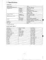 Предварительный просмотр 2 страницы Sanyo SR41XC Service Manual