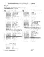 Sanyo SR4433S - Refridgerator 4.4 Cu FTF Parts List preview