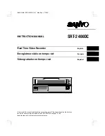 Sanyo SRT-2400DC Instruction Manual preview