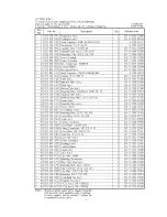 Preview for 3 page of Sanyo STB0823H1-S Parts List