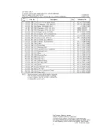 Preview for 4 page of Sanyo STB0823H1-S Parts List