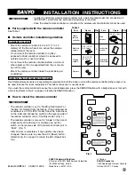 Предварительный просмотр 20 страницы Sanyo STK-RCS-7TWSUA Technical & Service Manual