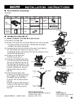 Предварительный просмотр 25 страницы Sanyo STK-RCS-7TWSUA Technical & Service Manual