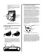 Предварительный просмотр 9 страницы Sanyo STW-2 Series Owner'S Manual