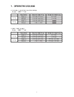 Preview for 5 page of Sanyo STW-2 Series Technical & Service Manual