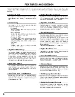 Preview for 6 page of Sanyo SU30 - PLC SVGA LCD Projector Owner'S Manual