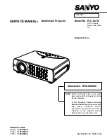 Preview for 1 page of Sanyo SU30 - PLC SVGA LCD Projector Service Manual