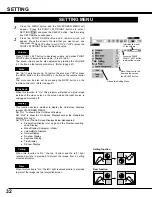 Preview for 32 page of Sanyo SW15 - PLC SVGA LCD Projector Owner'S Manual