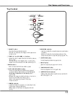 Preview for 12 page of Sanyo Think GAIA PLC-WXU700 Owner'S Manual