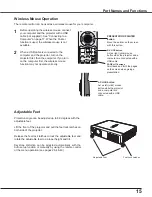 Preview for 16 page of Sanyo Think GAIA PLC-WXU700 Owner'S Manual