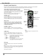 Preview for 29 page of Sanyo Think GAIA PLC-WXU700 Owner'S Manual