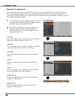 Preview for 35 page of Sanyo Think GAIA PLC-WXU700 Owner'S Manual