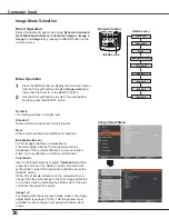 Preview for 37 page of Sanyo Think GAIA PLC-WXU700 Owner'S Manual