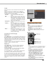 Preview for 40 page of Sanyo Think GAIA PLC-WXU700 Owner'S Manual