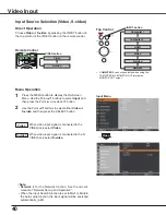 Preview for 41 page of Sanyo Think GAIA PLC-WXU700 Owner'S Manual