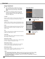 Preview for 45 page of Sanyo Think GAIA PLC-WXU700 Owner'S Manual