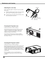 Preview for 67 page of Sanyo Think GAIA PLC-WXU700 Owner'S Manual