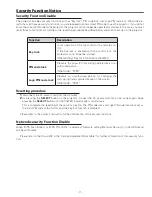 Preview for 11 page of Sanyo Think GAIA PLC-WXU700 Service Manual