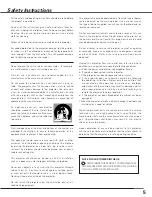 Preview for 5 page of Sanyo Think GAIA PLC-XE45 Owner'S Manual