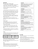 Preview for 2 page of Sanyo THINK GAIA VCC-HD4600 Service Manual