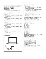 Preview for 12 page of Sanyo THINK GAIA VCC-HD4600 Service Manual