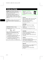 Preview for 2 page of Sanyo TLS-S8000P Instruction Manual