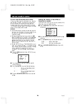 Preview for 15 page of Sanyo TLS-S8000P Instruction Manual