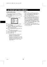 Preview for 22 page of Sanyo TLS-S8000P Instruction Manual