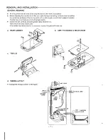 Предварительный просмотр 2 страницы Sanyo TRC-3640 Service Manual