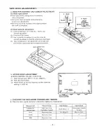 Preview for 3 page of Sanyo TRC 8080 - Cassette Transcriber Service Manual