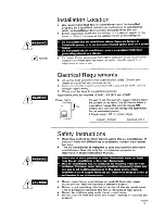 Предварительный просмотр 3 страницы Sanyo TS2422 Instruction Manual