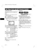 Preview for 38 page of Sanyo TSL-4024P Instruction Manual