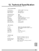 Preview for 43 page of Sanyo TUHD5500HDD User Manual