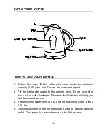 Preview for 6 page of Sanyo U-304 Instruction Manual