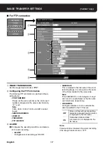 Предварительный просмотр 18 страницы Sanyo VA-50LAN Manual For Remote Operation