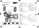 Предварительный просмотр 1 страницы Sanyo VA-80AP Instruction Manual