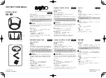 Предварительный просмотр 1 страницы Sanyo VA-80F Instruction Manual