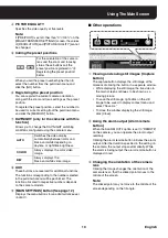 Предварительный просмотр 11 страницы Sanyo VA-80LAN Instruction Manual