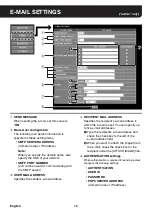 Предварительный просмотр 16 страницы Sanyo VA-80LAN Instruction Manual