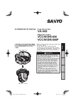 Sanyo VA-94S Setup Manual предпросмотр